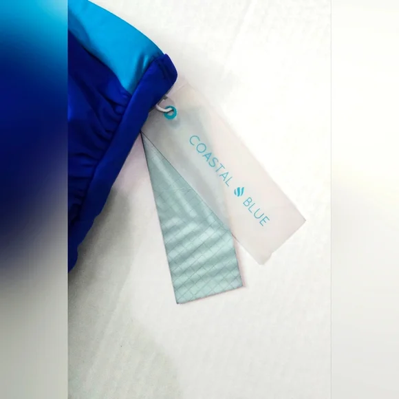 Coastal Blue Vibrant Swimsuit - Picture 4 of 4